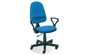 Кресло компьютерное Bravo blue - Фото