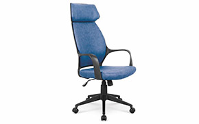 Крісло комп'ютерне Photon blue - Фото