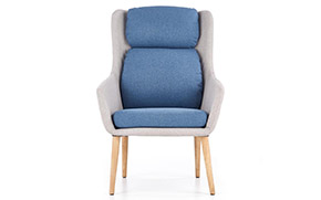 Кресло Purio light grey/blue - Фото_2