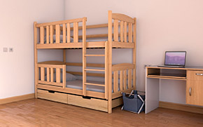 Двох'ярусне ліжко Челсі - Фото