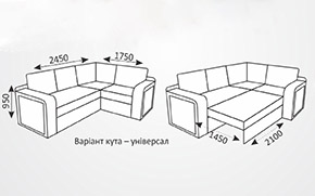 Угловой диван Мираж  - Фото_1