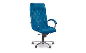 Кресло для руководителя Cuba steel - Фото