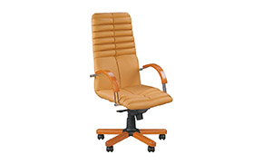 Кресло для руководителя Galaxy wood - Фото