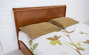 Кровать Милена с интарсией - Фото_2