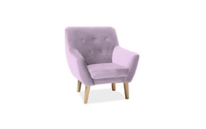 Кресло Nordic 1 velvet - Фото