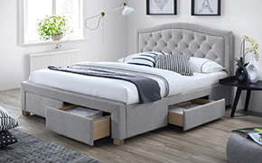Ліжко Electra Grey - Фото