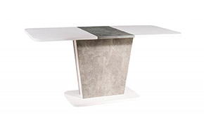 Стол обеденный Calipso white/grey - Фото_1