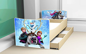 Кровать детская Kinder с ящиком - Фото
