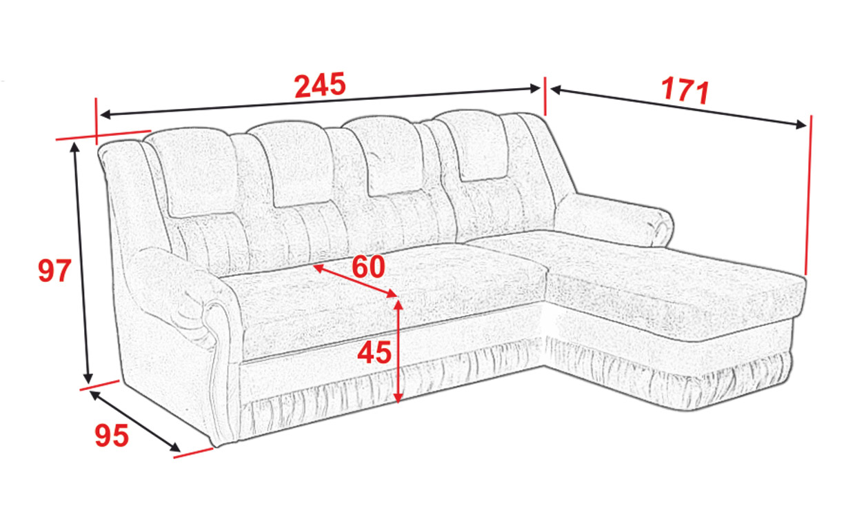 Кутовий диван АМ22 У (ніша) - Фото_4