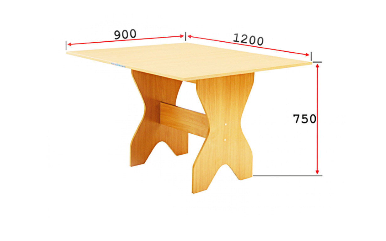 Комплект Мілан стіл (розкладний) + 4 табурета - Фото_2