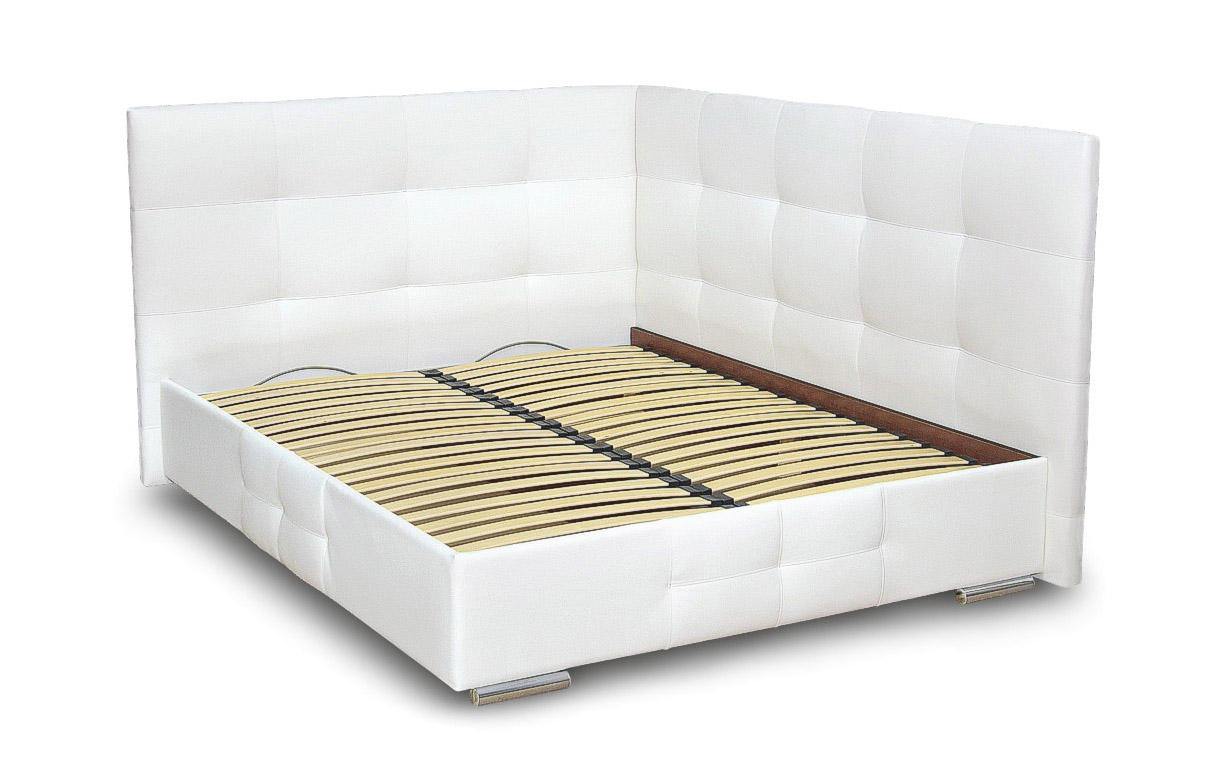 Ліжко АМ30 КР 2 спинки з механізмом (металевий каркас) 180х200 см. АТМО - Фото