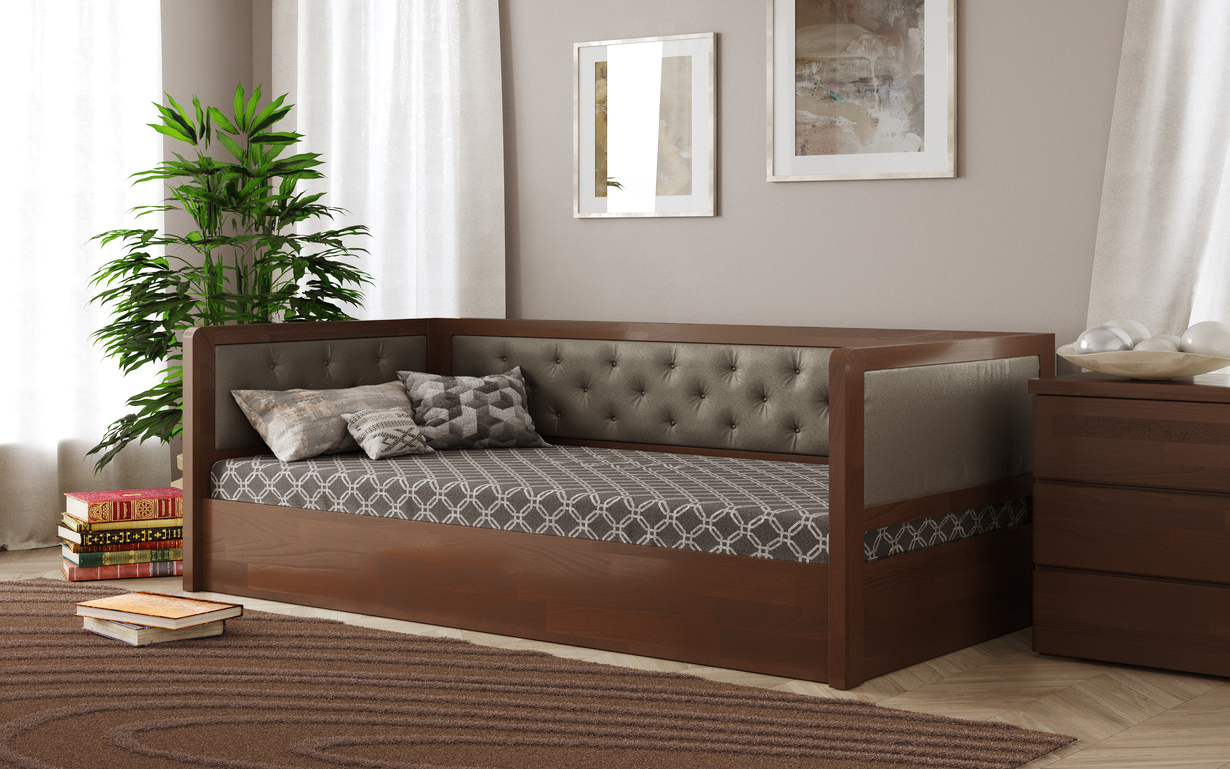 Кровать Немо люкс М с механизмом 90х200 см. Arbor Drev - Фото