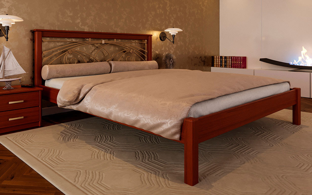Ліжко Модерн з ковкою - Фото_6