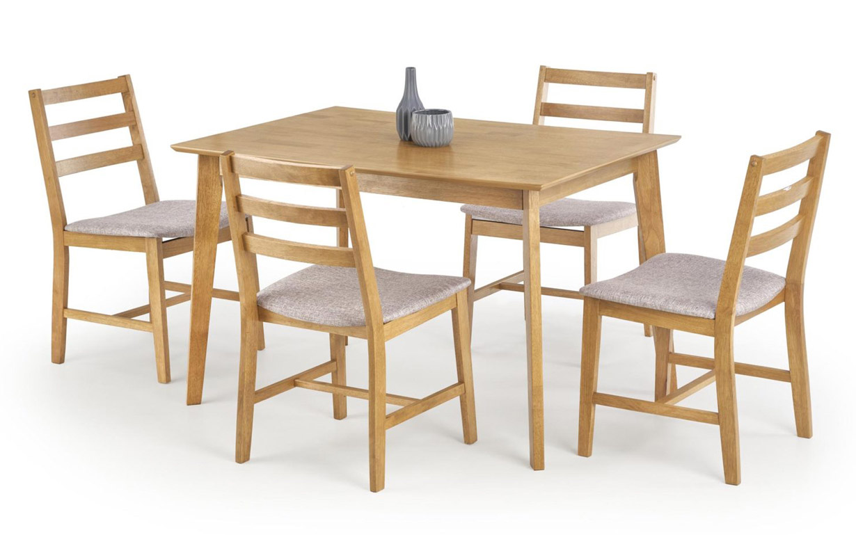 Комплект Cordoba стіл + 4 стільця Halmar - Фото