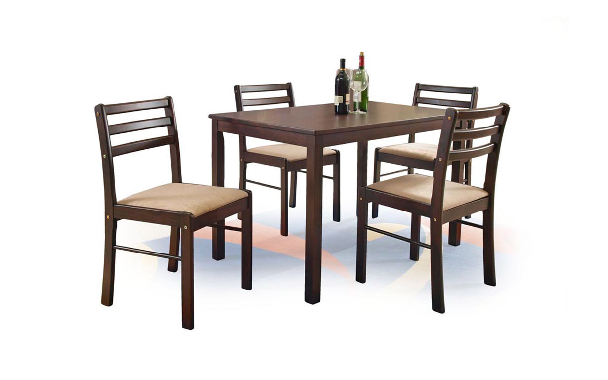 Комплект New starter стіл + 4 стільця Halmar - Фото