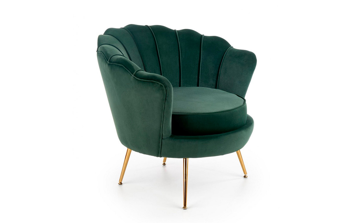 Кресло Amorinito dark green Halmar - Фото