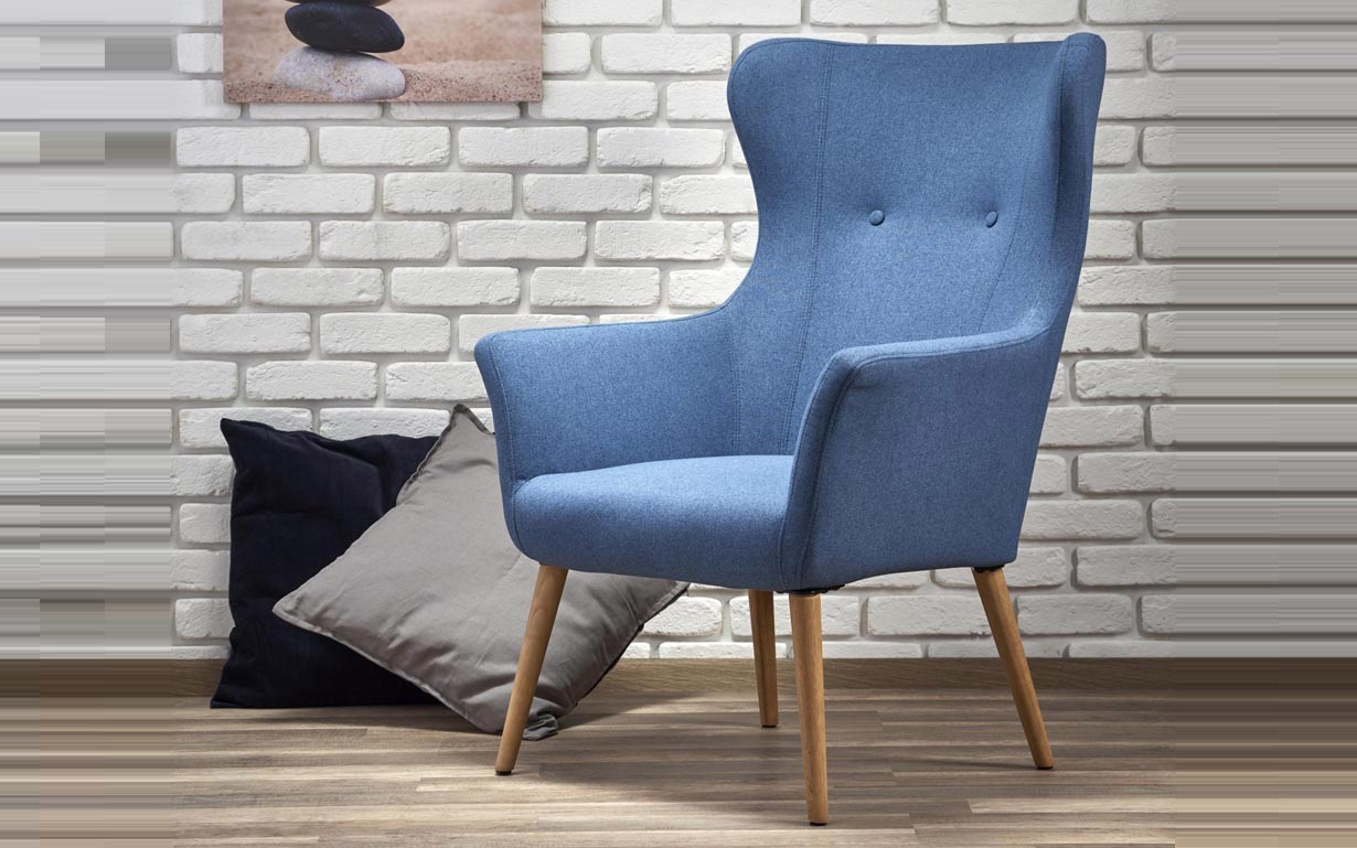 Кресло Cotto blue Halmar - Фото