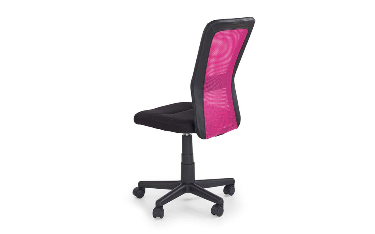 Крісло комп'ютерне Cosmo black/pink - Фото_1