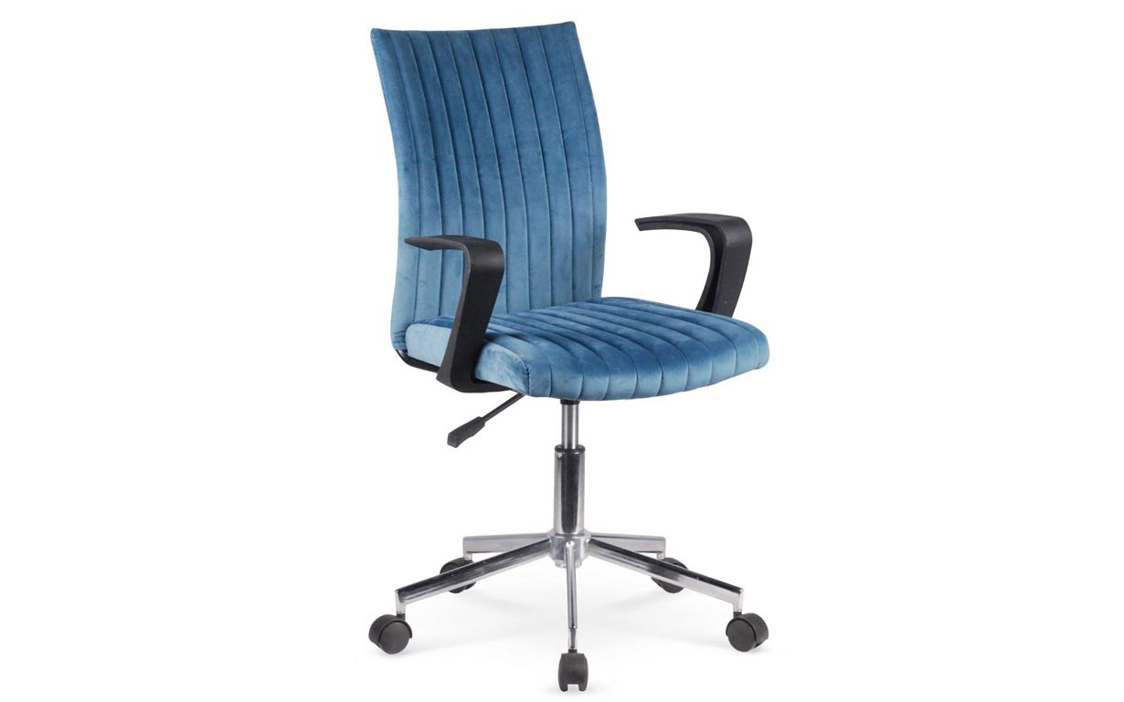 Кресло компьютерное Doral blue Halmar - Фото