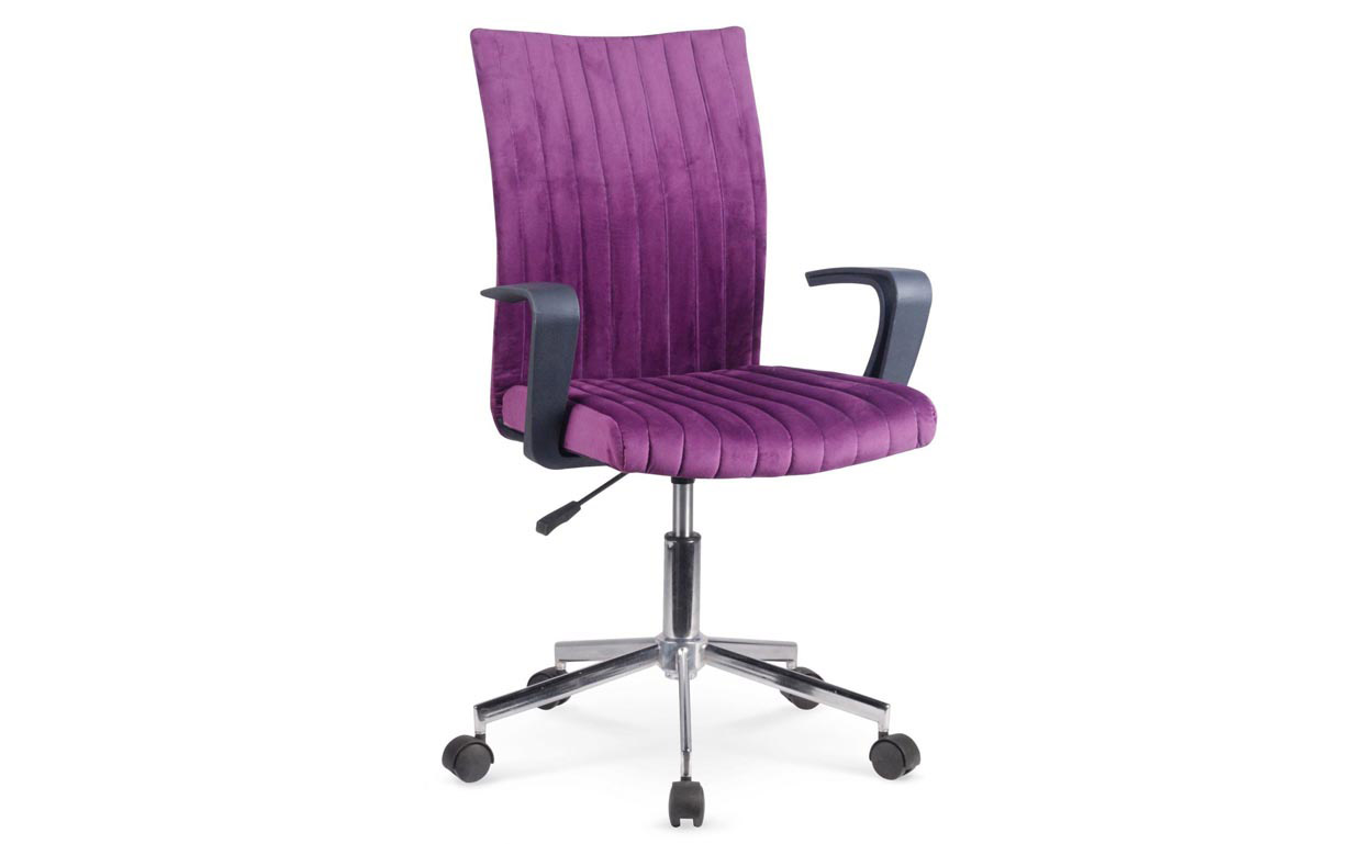Кресло компьютерное Doral purple Halmar - Фото
