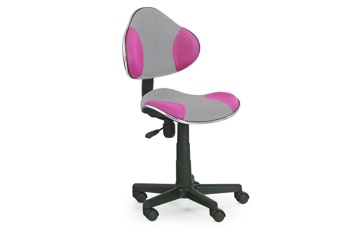 Крісло комп'ютерне Flash 2 pink Halmar - Фото