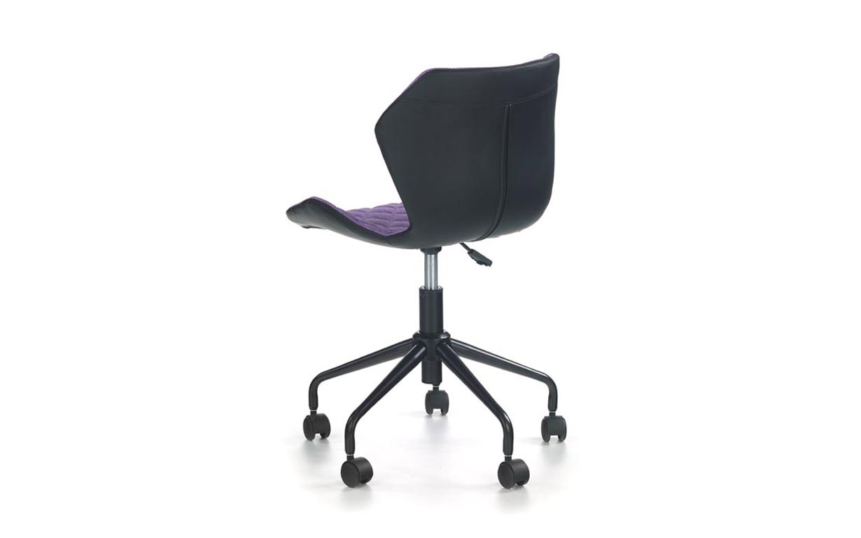 Крісло комп'ютерне Matrix black/purple - Фото_1