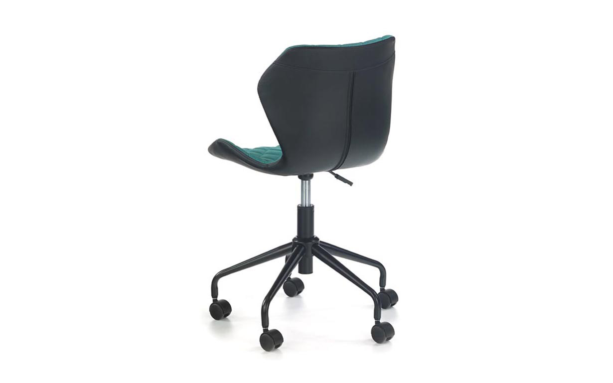 Крісло комп'ютерне Matrix black/turquoise - Фото_1