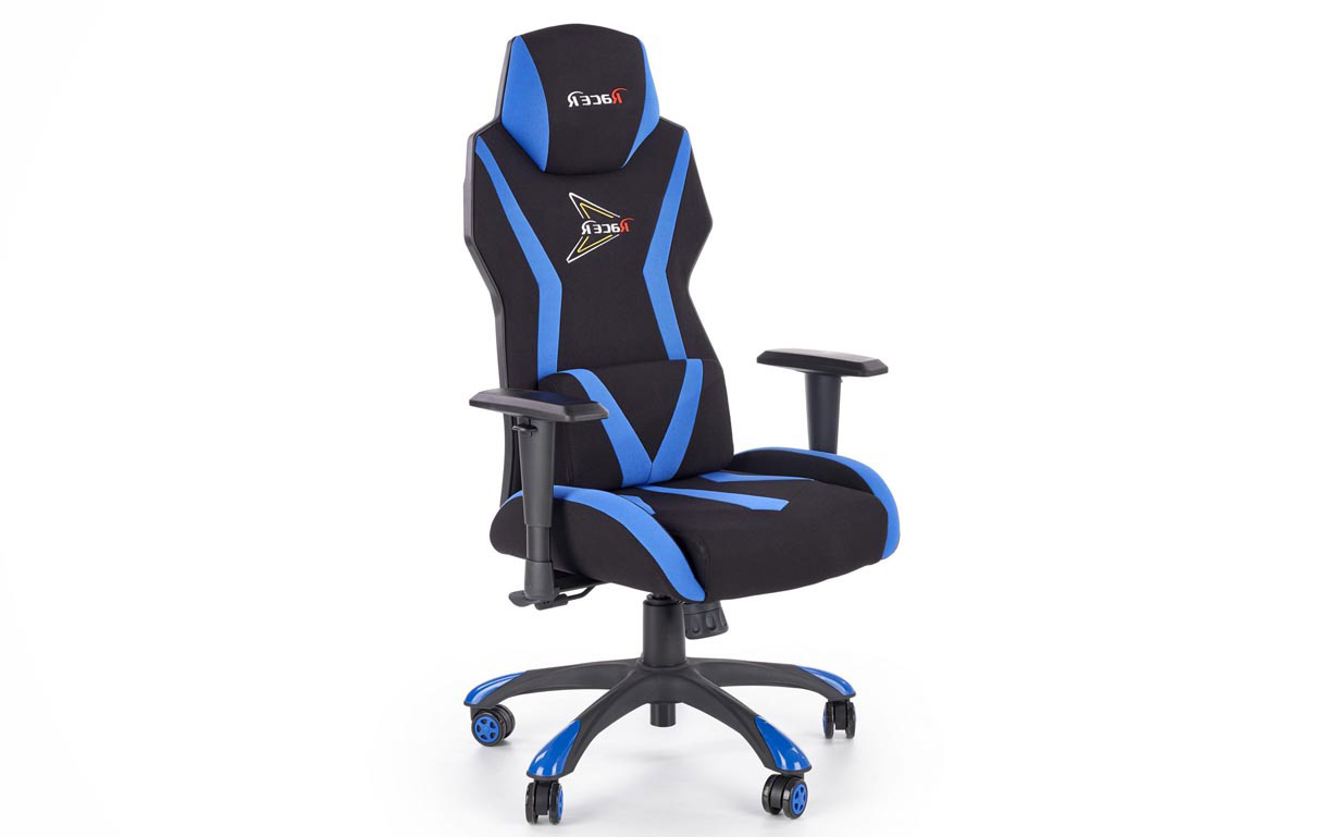 Кресло компьютерное Stig blue Halmar - Фото