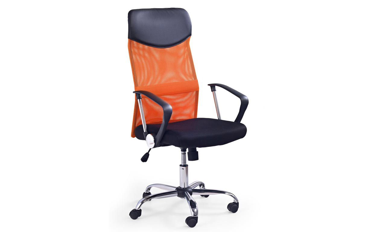 Крісло комп'ютерне Vire orange Halmar - Фото