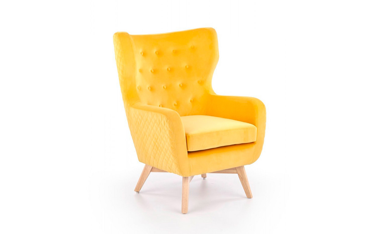 Кресло Marvel yellow Halmar - Фото
