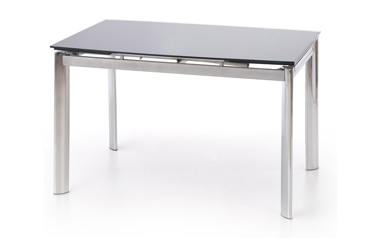 стол кухонный стеклянный серый