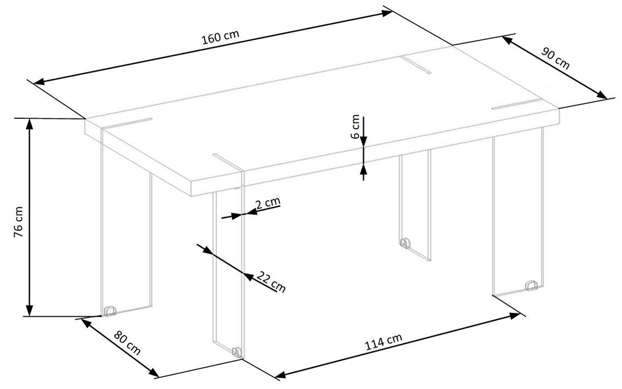 высота стола кухонного стандарт от пола в сантиметрах