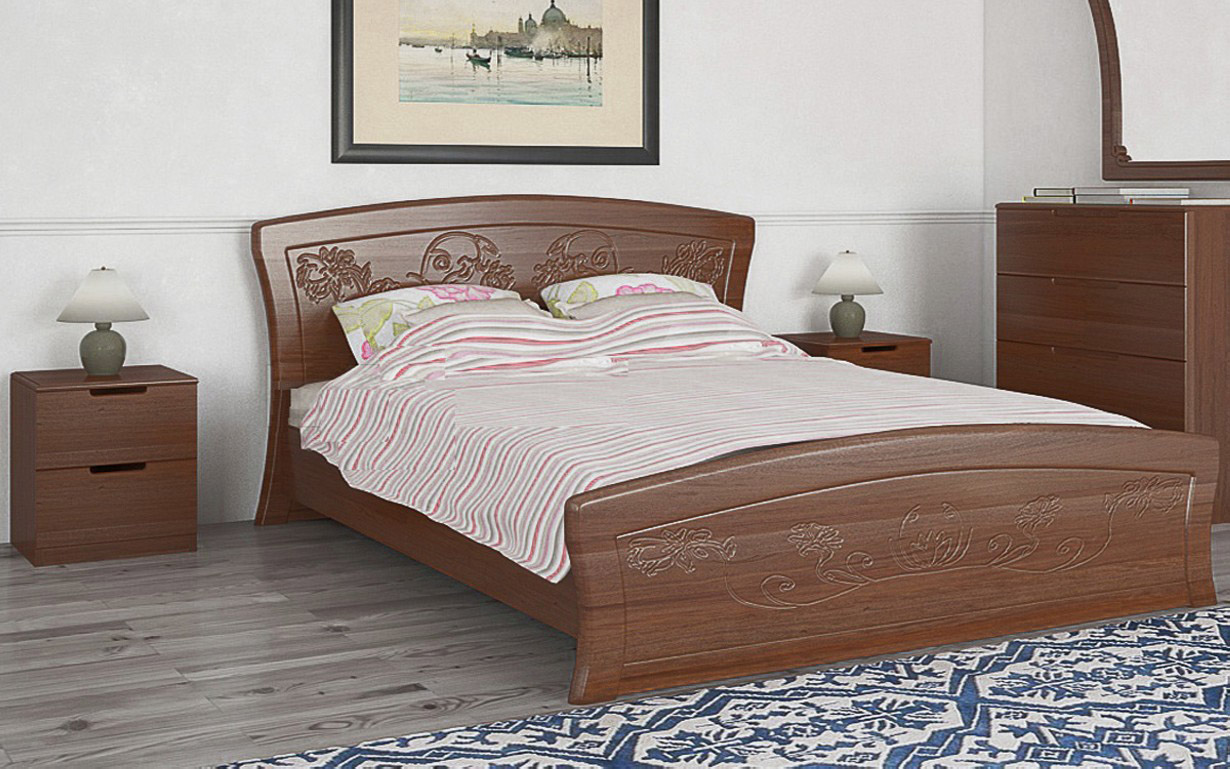 Кровать Эмилия 140х200 см. Неман - Фото
