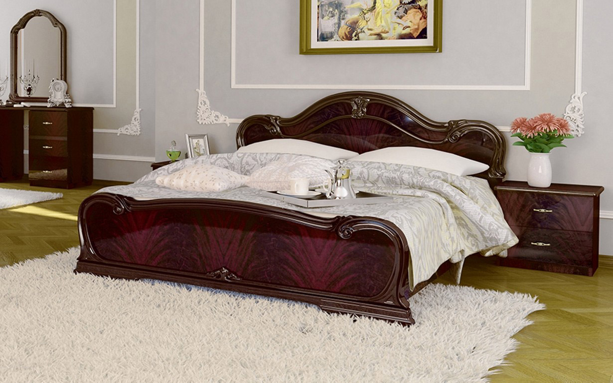 Кровать Футура (без каркаса) 160х200 см. МироМарк - Фото