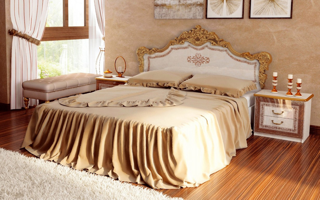Кровать Дженнифер (без каркаса) 180х200 см. МироМарк - Фото