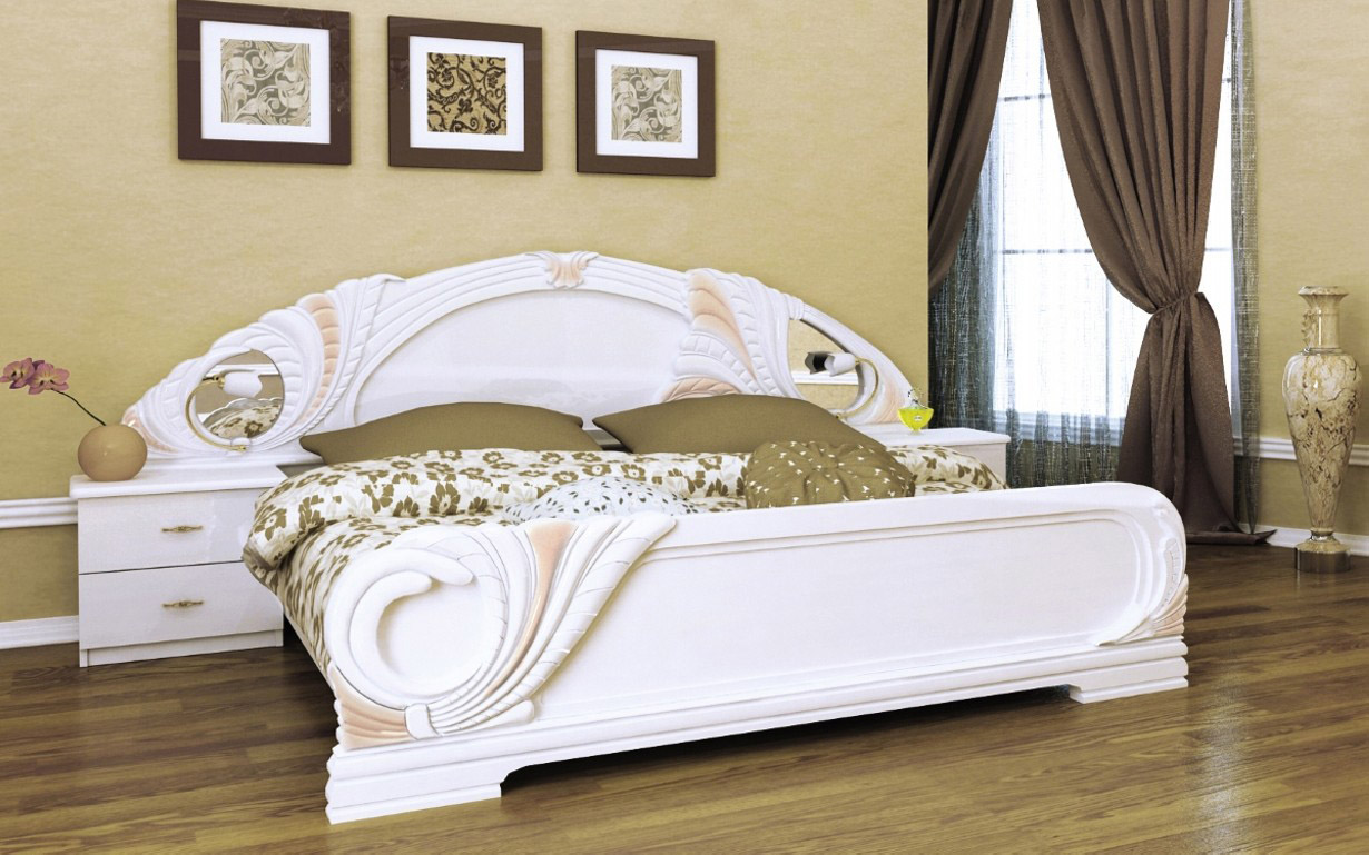 Кровать Лола (без каркаса) 160х200 см. МироМарк - Фото