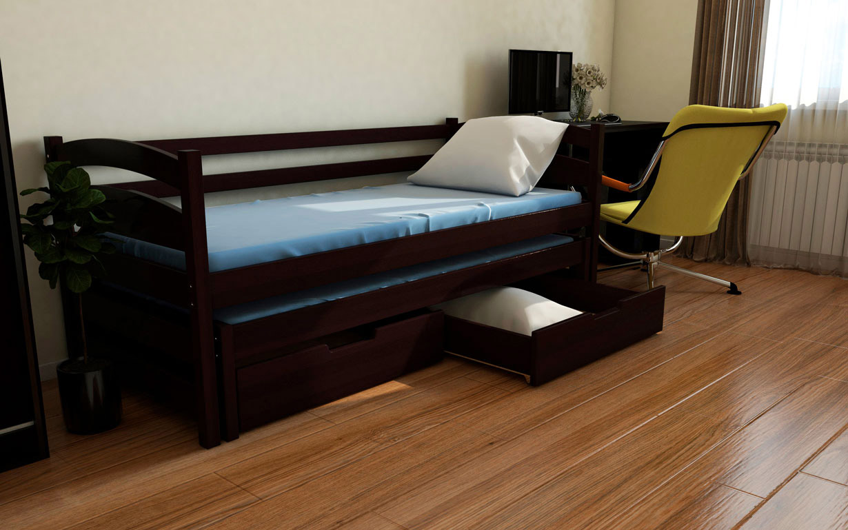 Кровать двухуровневая Бонни 80х160 см. ЛунаМебель - Фото