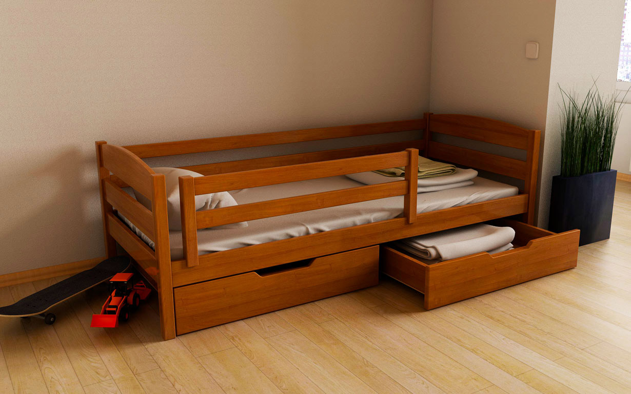 Ліжко Хьюго 70х140 см. ЛунаМеблі - Фото