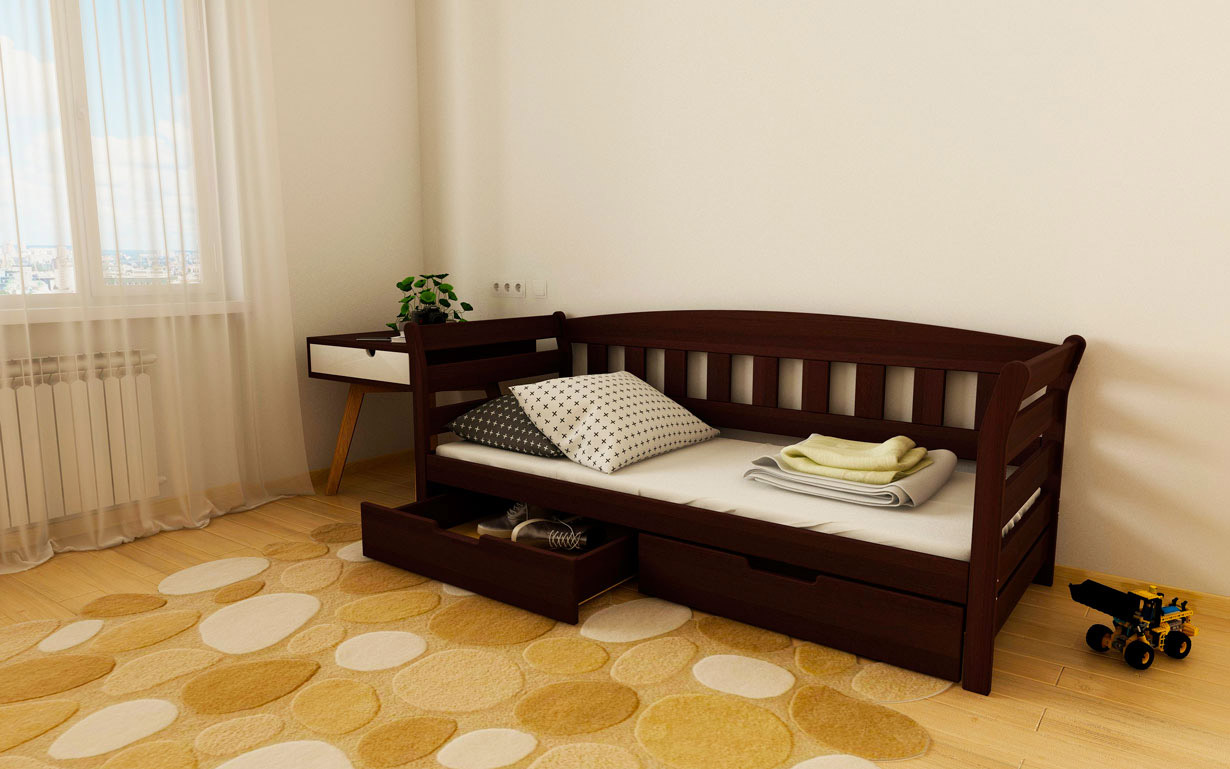 Ліжко Тедді 80х160 см. ЛунаМеблі - Фото