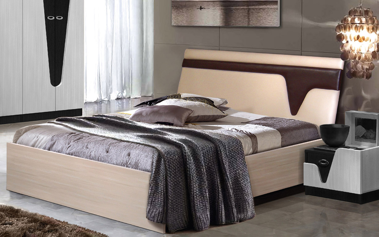 Кровать Арья (без каркаса) 160х200 см. Мастер Форм - Фото