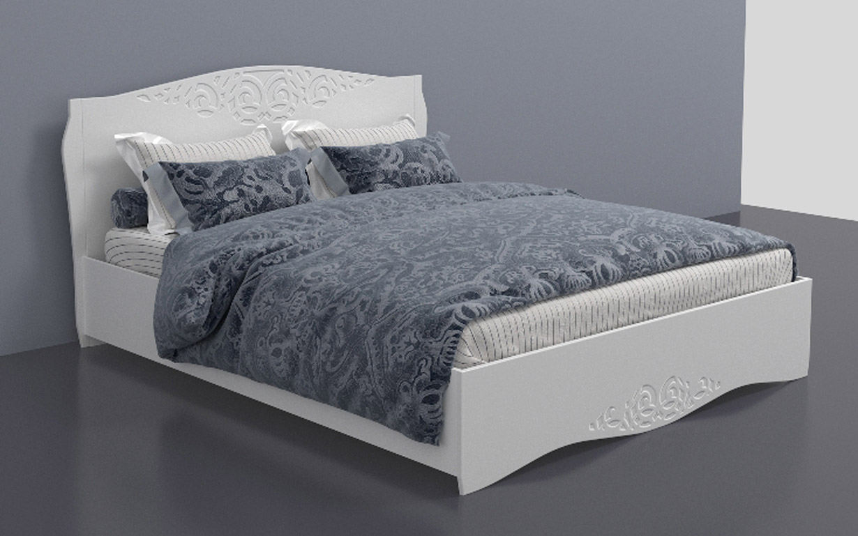 Кровать Гефест (без каркаса) 160х200 см. Мастер Форм - Фото