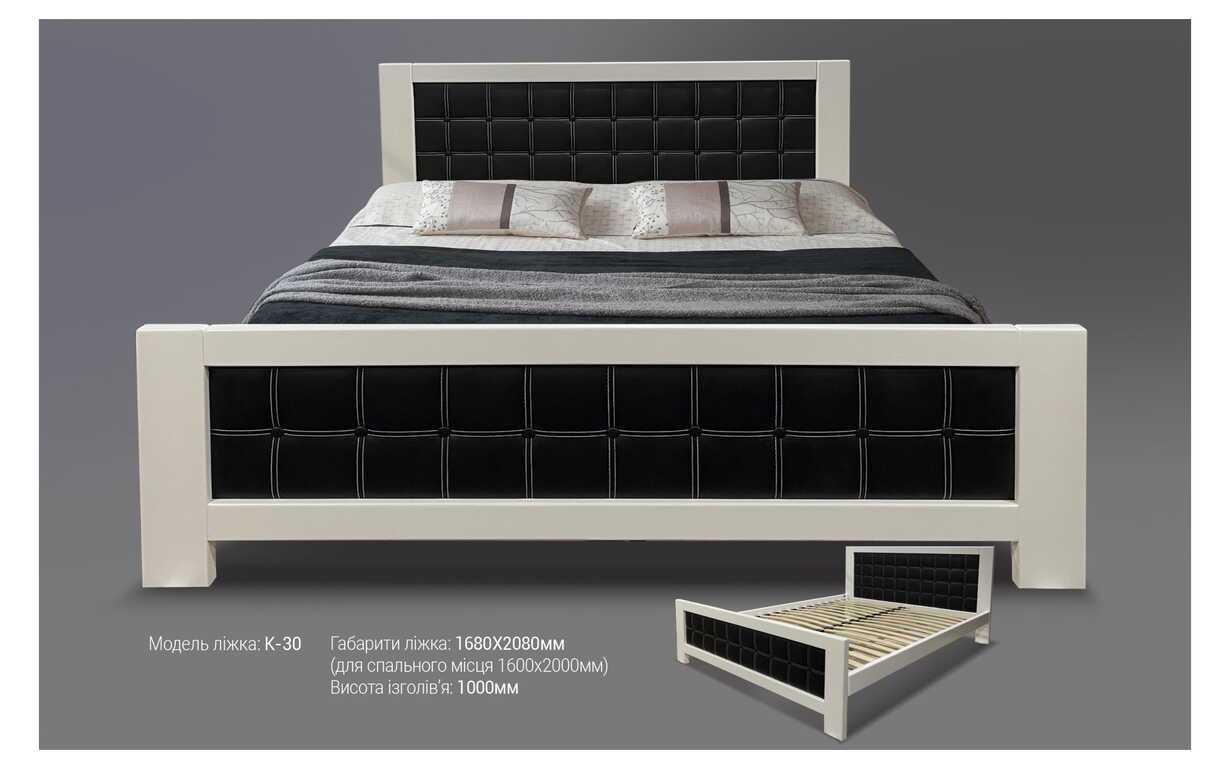 Ліжко К-30 80х190 см. MegaOpt - Фото