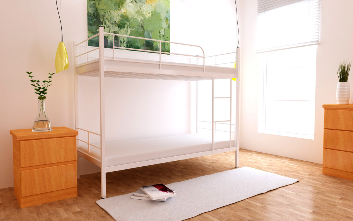 Двухъярусная кровать Сильвия 80х190 см. MegaOpt - Фото