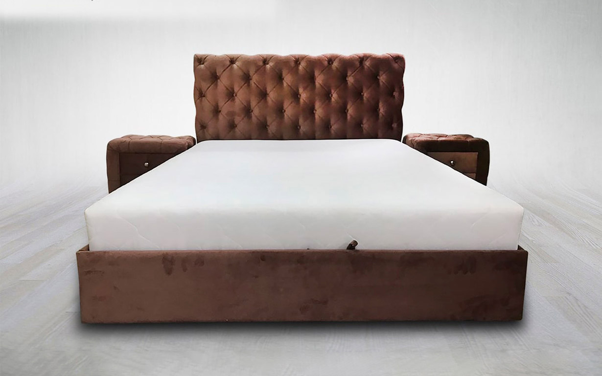 Кровать Венеция-3 с механизмом 160х200 см. МКС - Фото