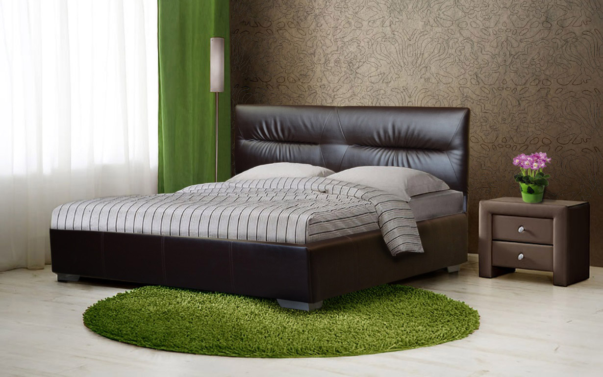 Ліжко Камелія з механізмом 160х200 см. Novelty - Фото