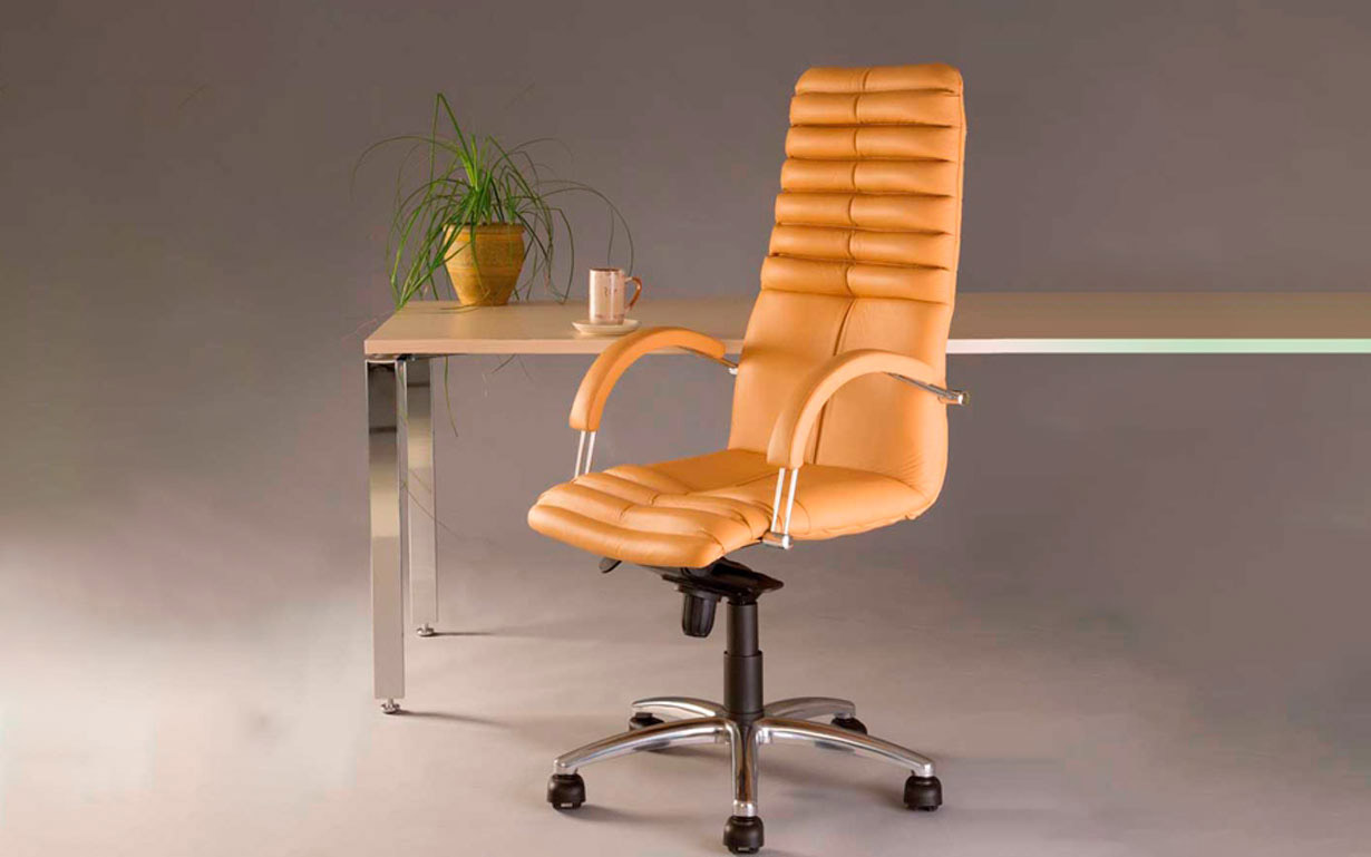 Кресло для руководителя Galaxy steel chrome - Фото_7