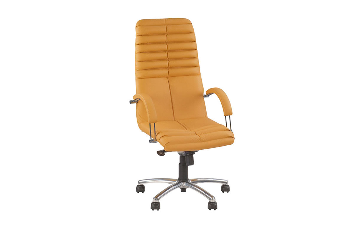 Кресло для руководителя Galaxy steel chrome Новый Стиль - Фото