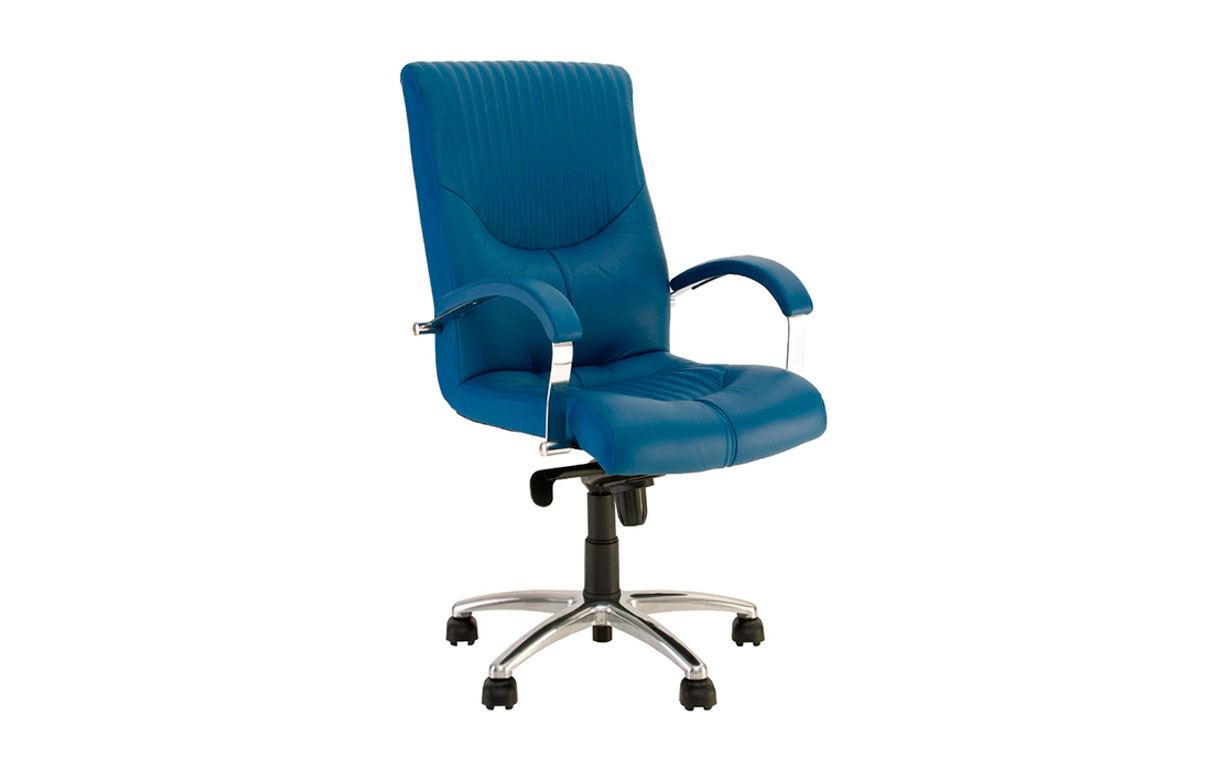 Кресло для руководителя Germes steel chrome LB Новый Стиль - Фото