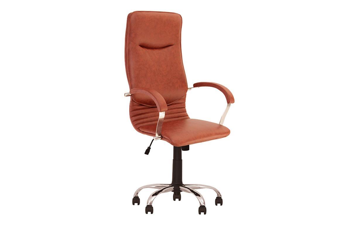 Кресло для руководителя Nova steel chrome - Фото_1