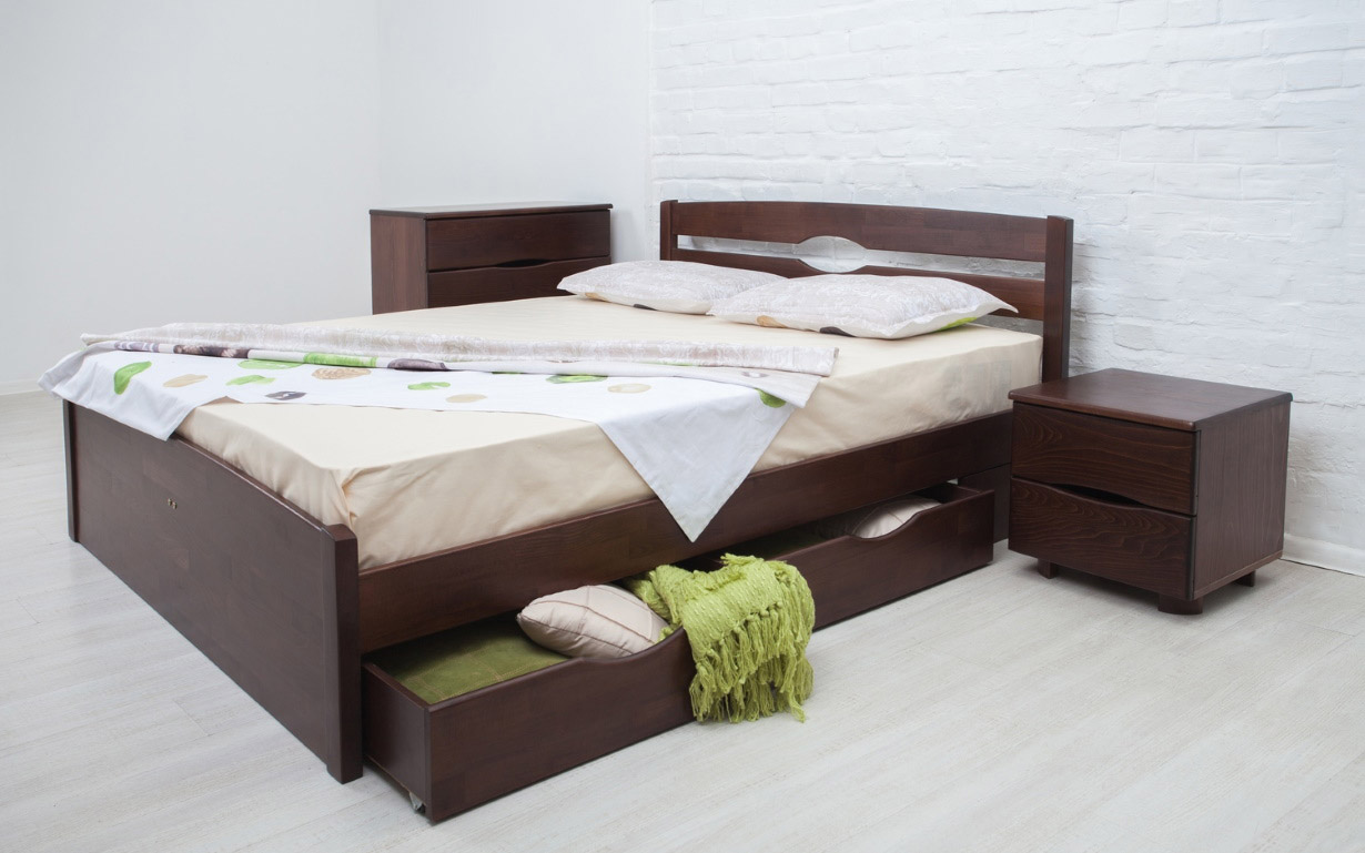 Кровать Лика Люкс с ящиками 160х200 см. Олимп - Фото